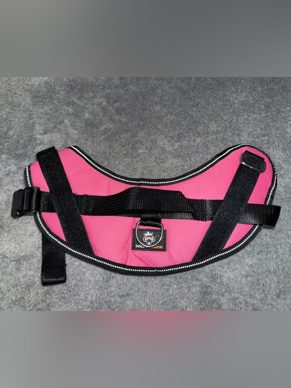 Dark Pink  Doggy Kingdom No Pull Harness - NEW